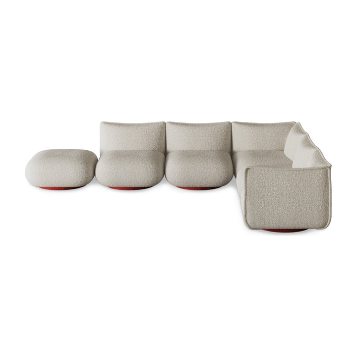 Garbí Modular Sofa by Punt – white background