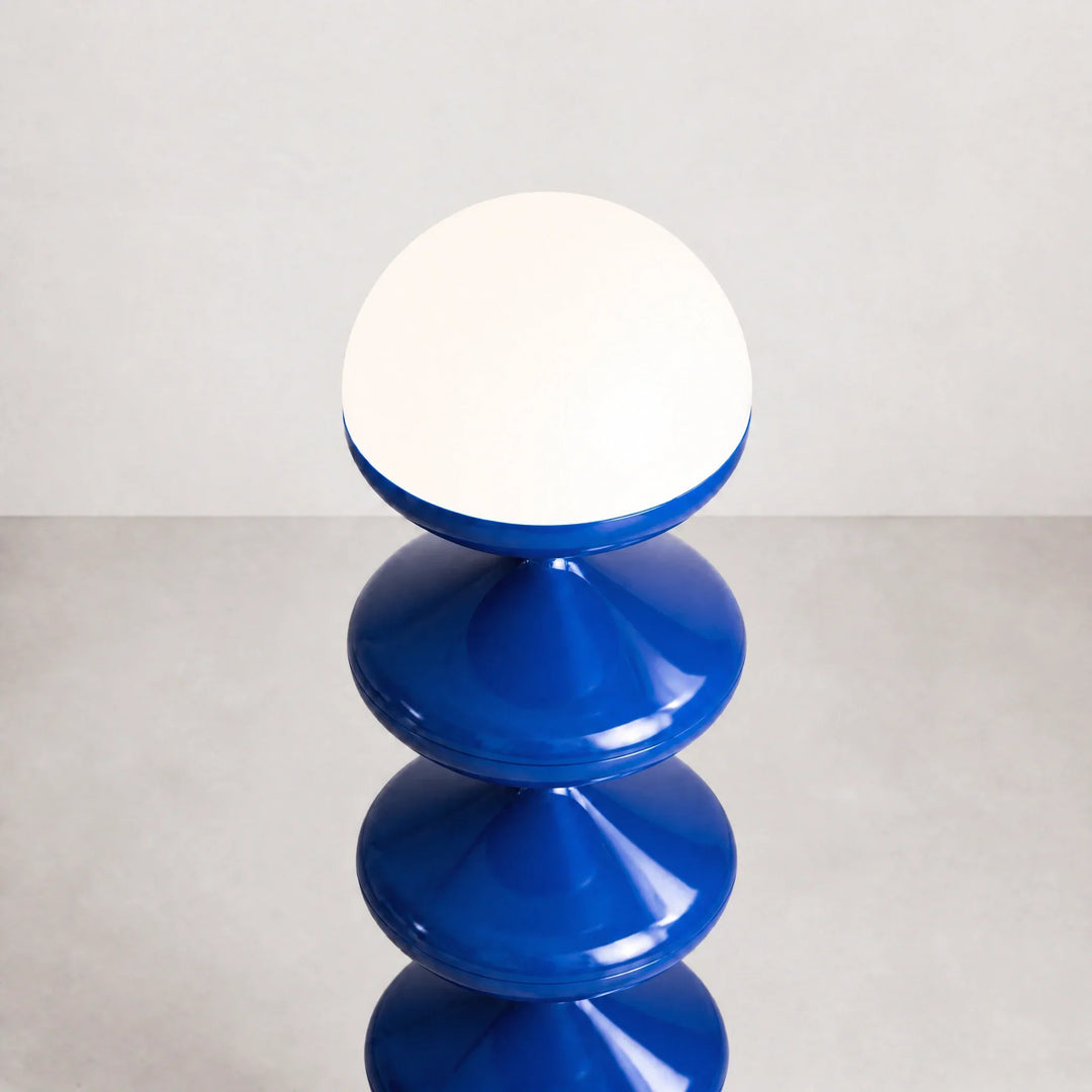 Gourd Floor Lamp | Blue by Interior Moderna - view 4