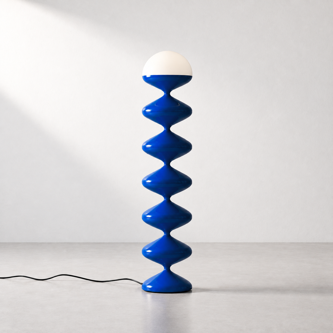 Gourd Floor Lamp | Blue by Interior Moderna - view 6