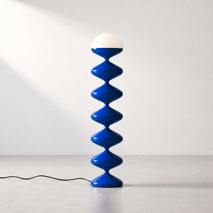 Gourd Floor Lamp | Blue by Interior Moderna - view 6