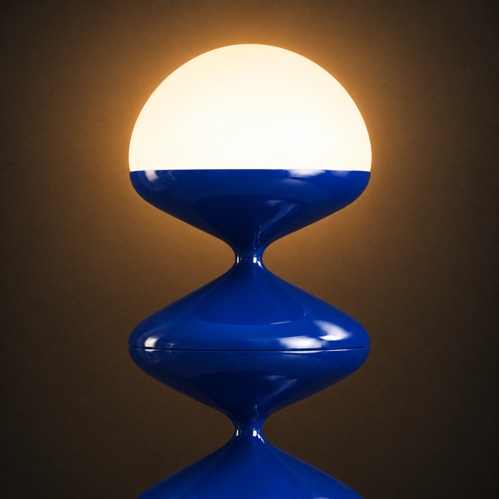 Gourd Floor Lamp | Blue by Interior Moderna - view 7
