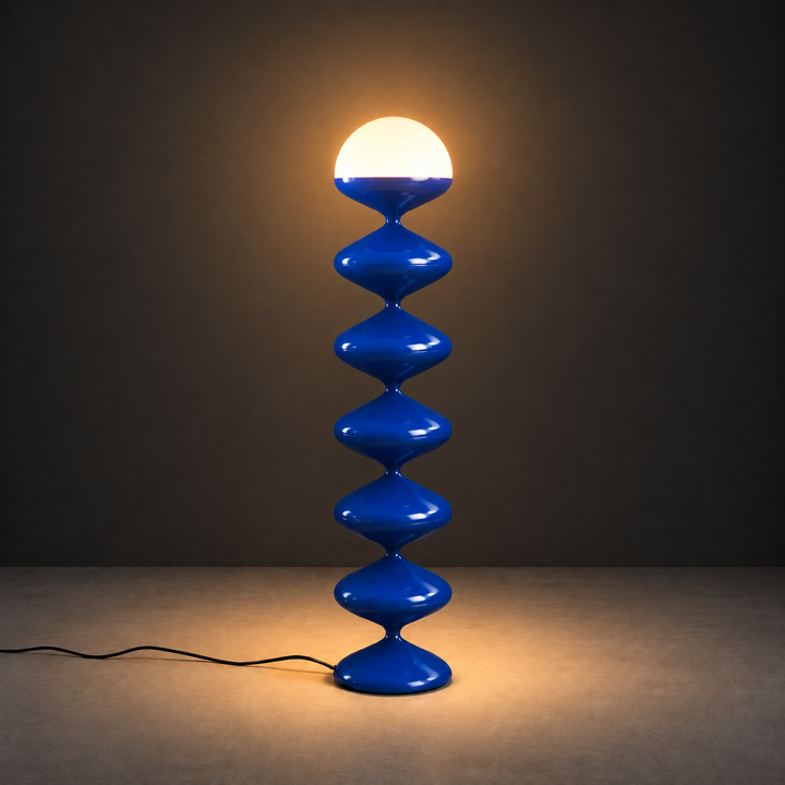 Gourd Floor Lamp | Blue by Interior Moderna