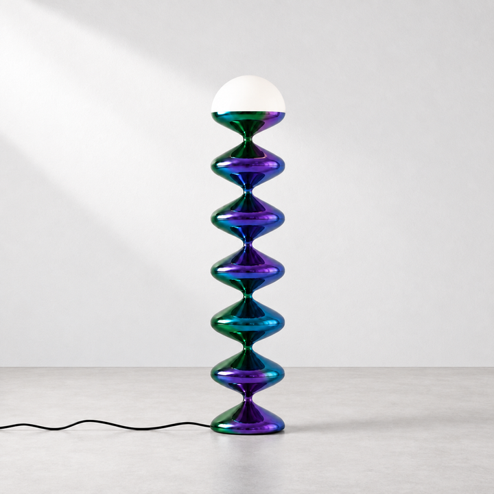 Gourd Floor Lamp | Aurora Prism by Interior Moderna - view 6
