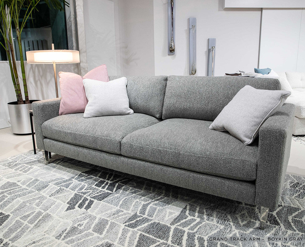 Chantal Grand Track Arm Sofa by American Leather — room setting; other furniture is not included
