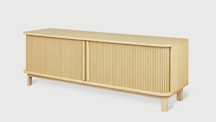 Ledger Credenza by Gus Modern finish and detail view