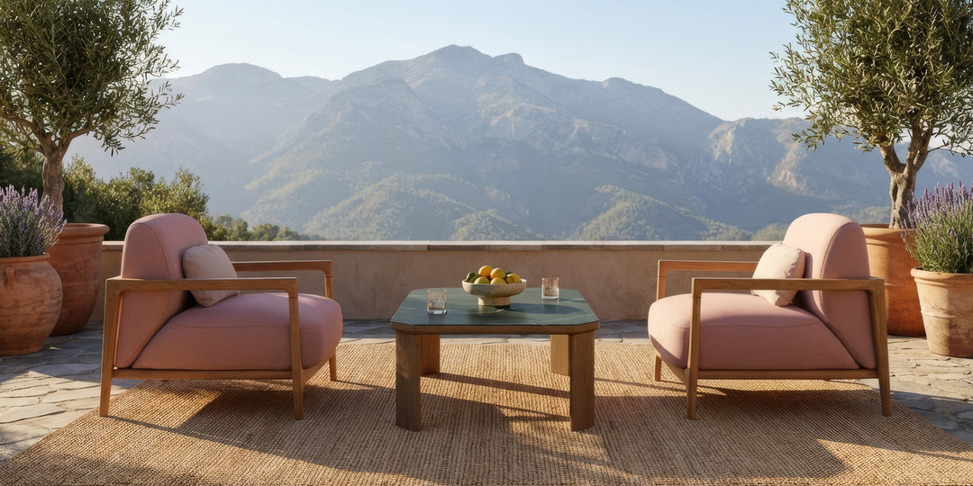 Harmony Club Chair by Barlow Tyrie – Harmony collection lifestyle