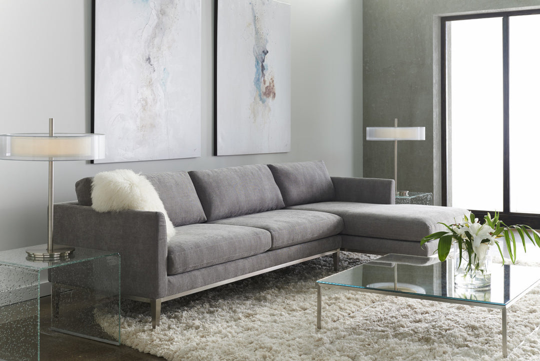 Henley Sofa by American Leather — family sectional styling; configuration and additional pieces shown are not included