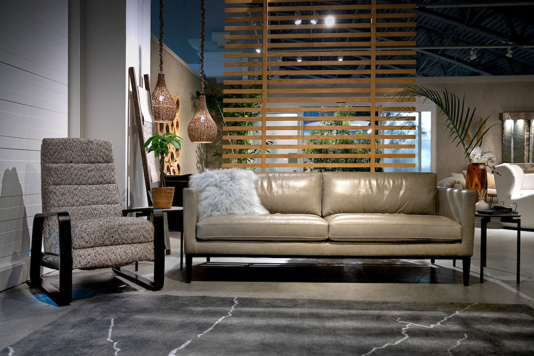 Henley Sofa by American Leather — room setting; additional pieces shown are not included
