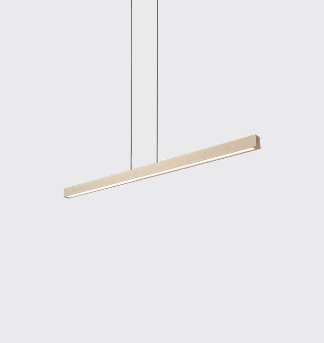Una LED Linear Pendant by Cerno