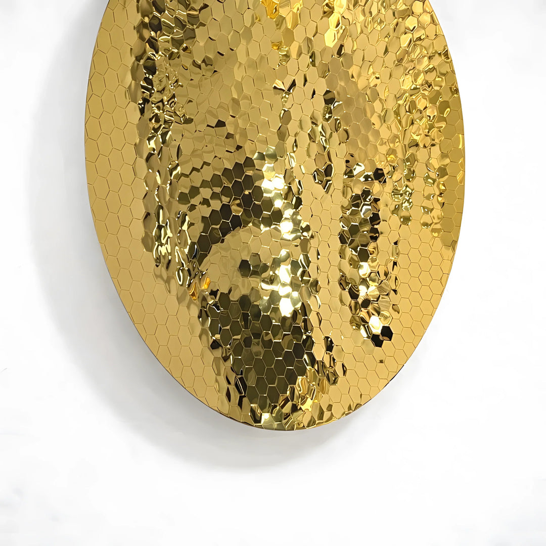 Concave Hex | Gold by Interior Moderna - view 5