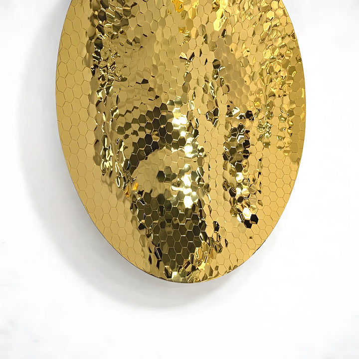 Concave Hex | Gold by Interior Moderna - view 5