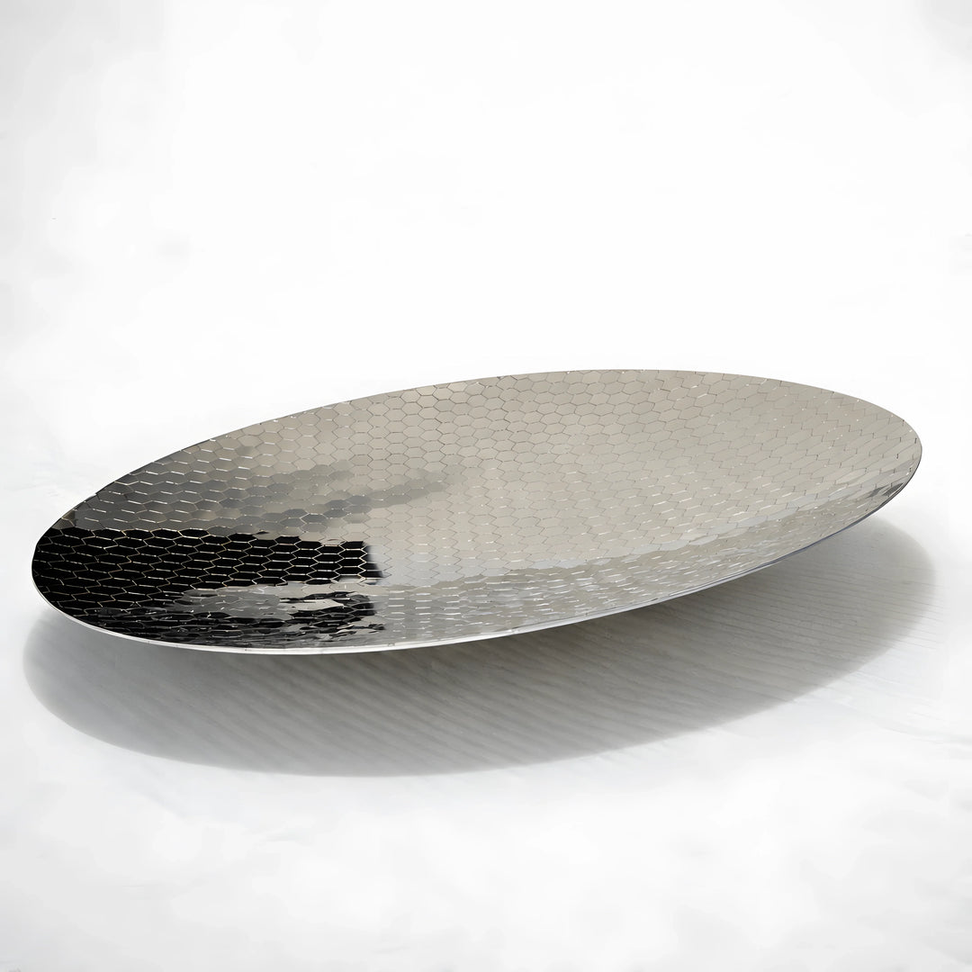 Concave Hex | Silver by Interior Moderna - view 5