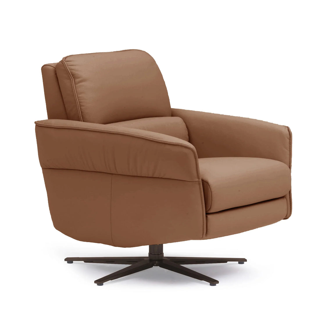Aura Swivel Recliner With Headrest By Himolla Recliners Himolla