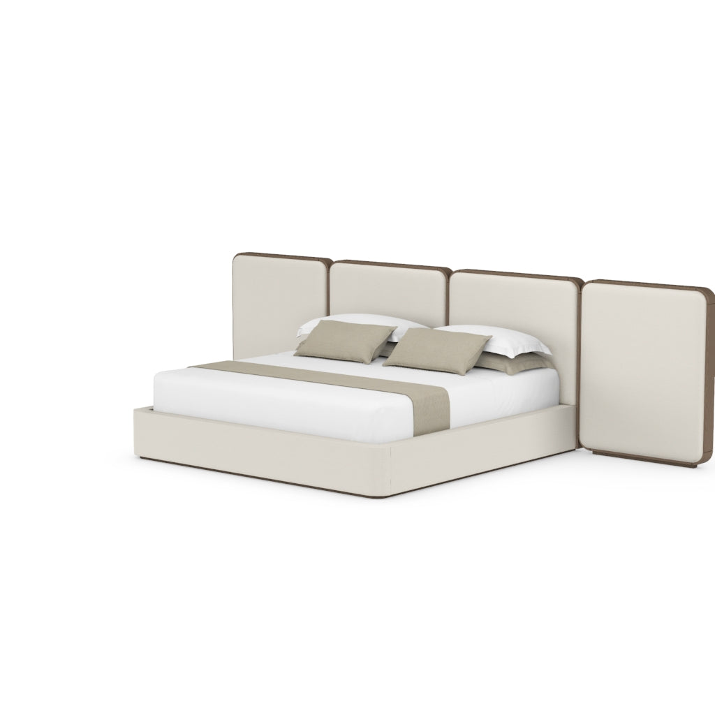 GEM UPHOLSTERED WITH PANELS KING BED 101 Beds Adriana Hoyos