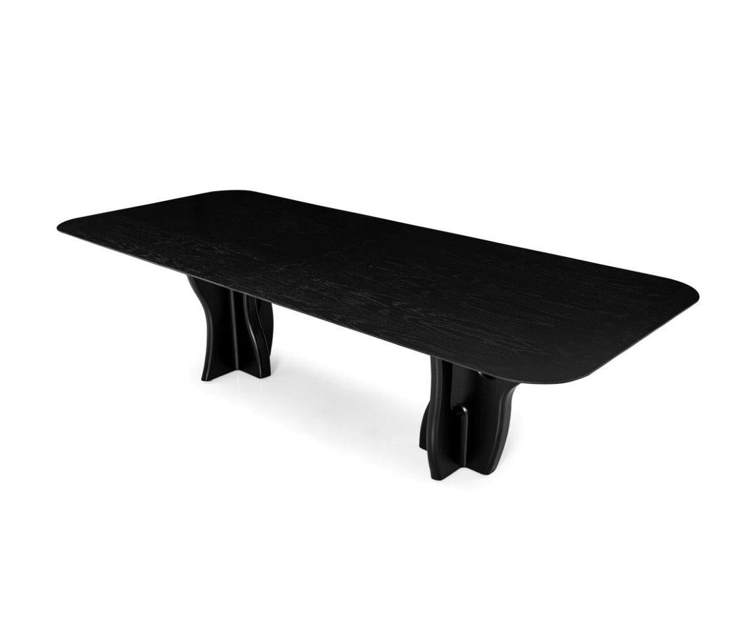 SUMA Dining Table in Black Oak By Uultis Dining Table Uultis Design