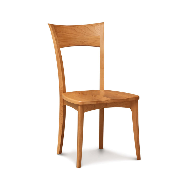 Ingrid Wood Seat Side Chair by Copeland Furniture
