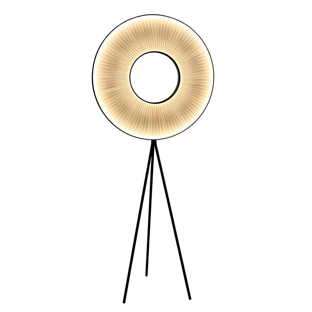 Iris Bahia Single Ring Floor Lamp by Interior Moderna - view 7