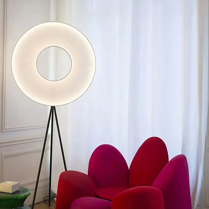 Iris Bahia Single Ring Floor Lamp by Interior Moderna - view 12