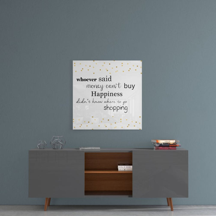 Shopping Glass Wall Art.