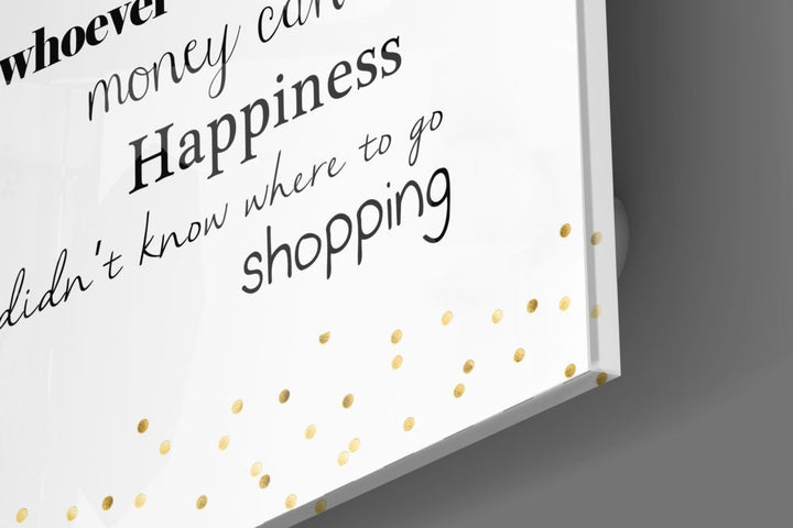 Shopping Glass Wall Art.