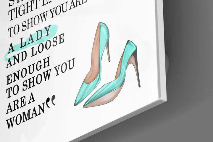 Dress Glass Wall Art.
