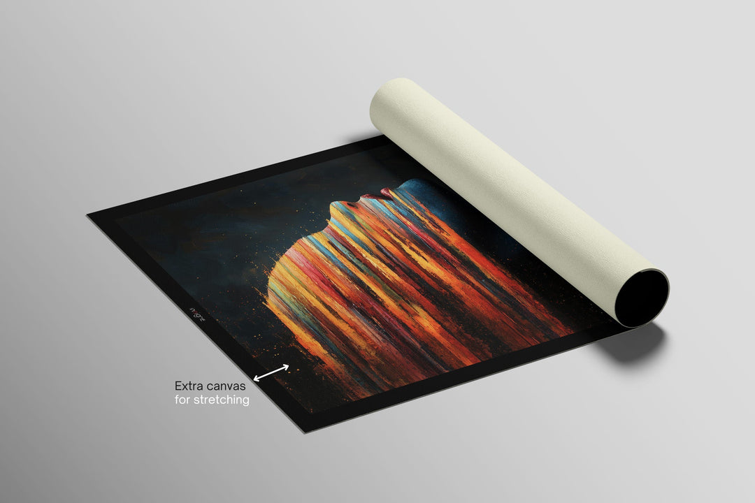Dyed Thoughts — Gloss Lacquer Accent Print Insigne Art Design
