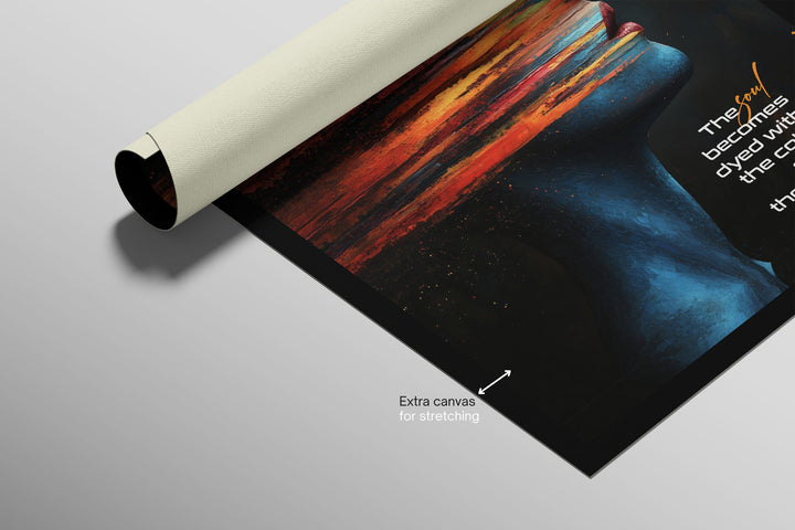 Dyed Thoughts — Gloss Lacquer Accent Print Insigne Art Design