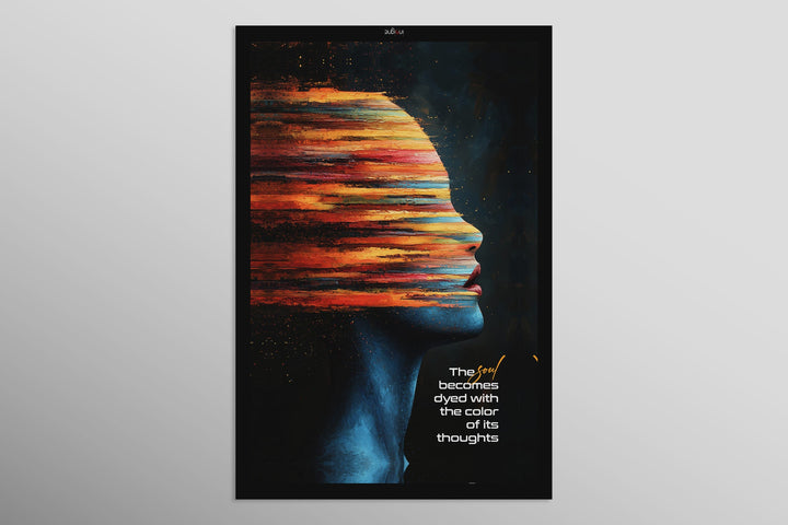 Dyed Thoughts — Gloss Lacquer Accent Print Insigne Art Design