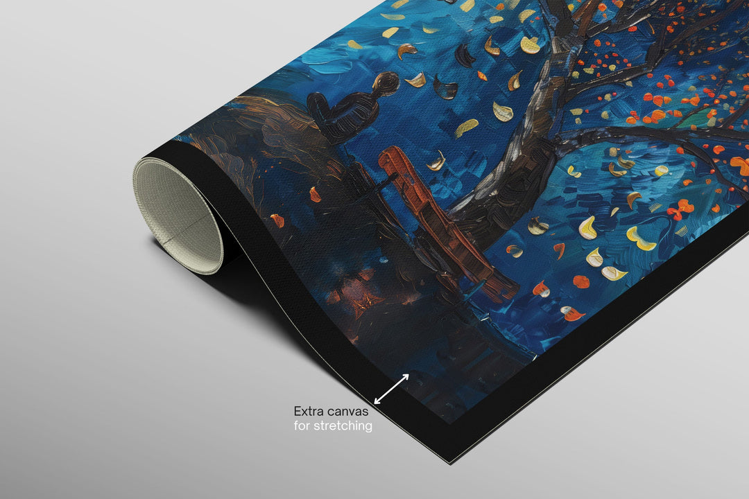 Lunar Serenade — Haptic 3D Embossed + High-Gloss Lacquer Print Insigne Art Design