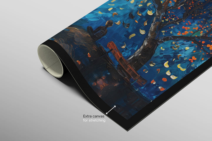 Lunar Serenade — Haptic 3D Embossed + High-Gloss Lacquer Print Insigne Art Design