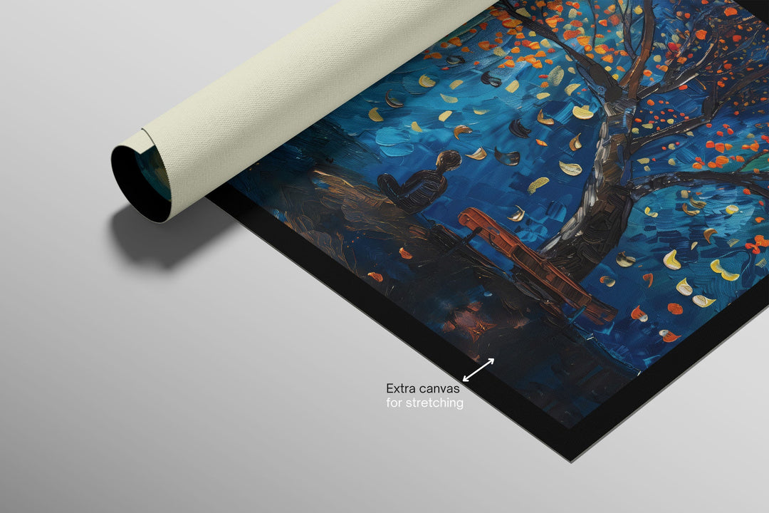 Lunar Serenade — Haptic 3D Embossed + High-Gloss Lacquer Print Insigne Art Design