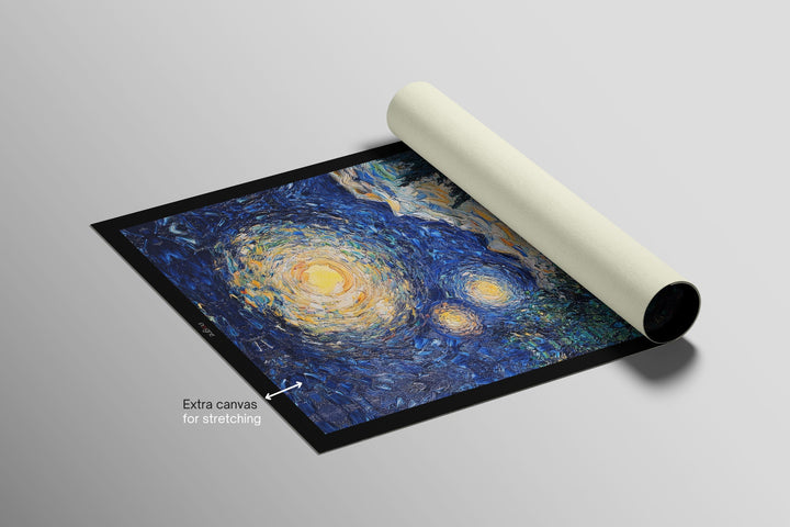 Celestial Whorl — Haptic 3D Embossed + Gloss Lacquer Print Insigne Art Design