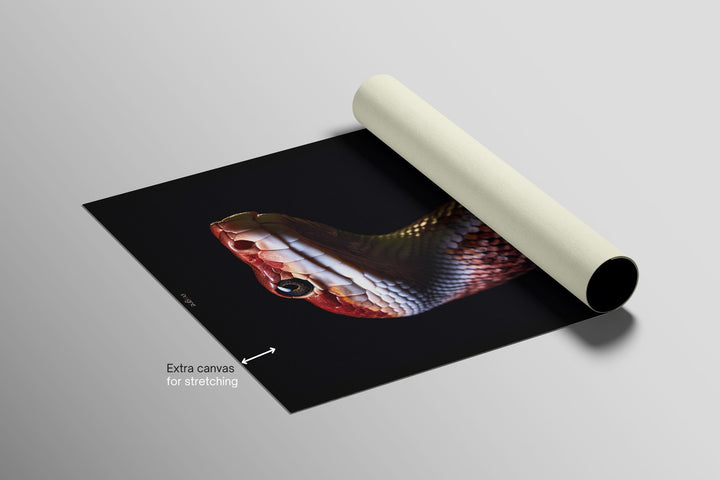 Venom Noir — Haptic 3D Embossed + High-Gloss Lacquer Print Insigne Art Design