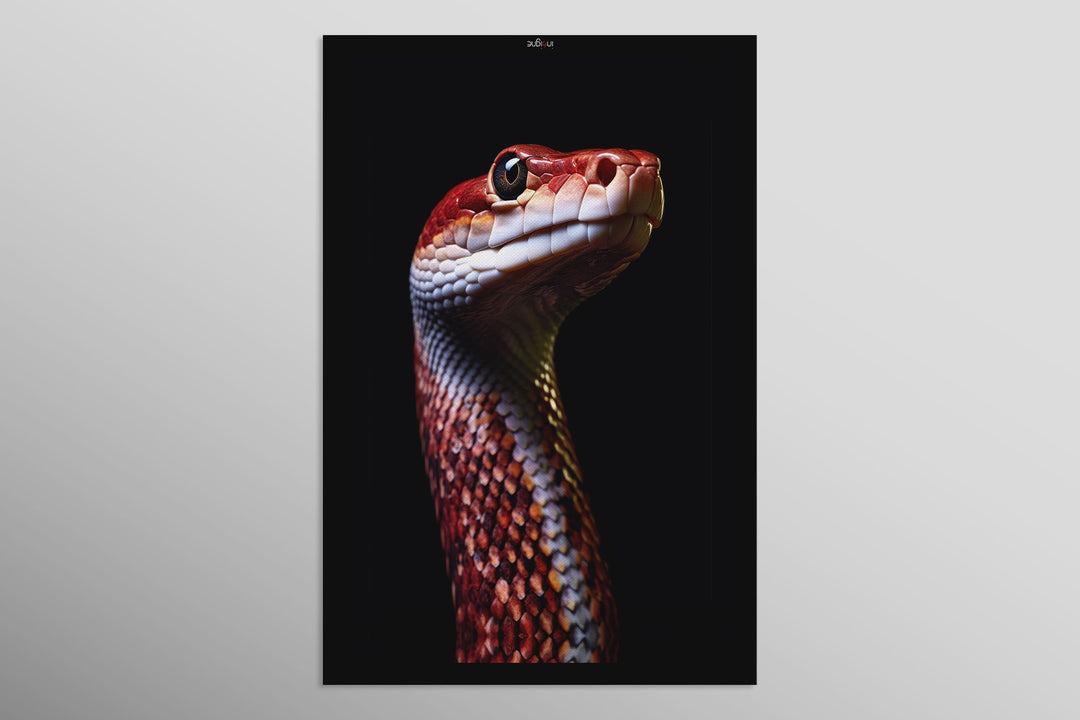 Venom Noir — Haptic 3D Embossed + High-Gloss Lacquer Print Insigne Art Design