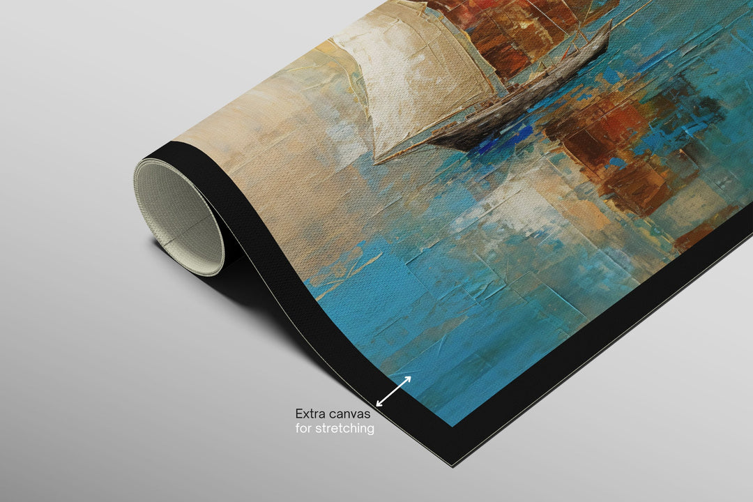 Quiet Voyage — Haptic 3D Embossed + High-Gloss Lacquer Print Insigne Art Design