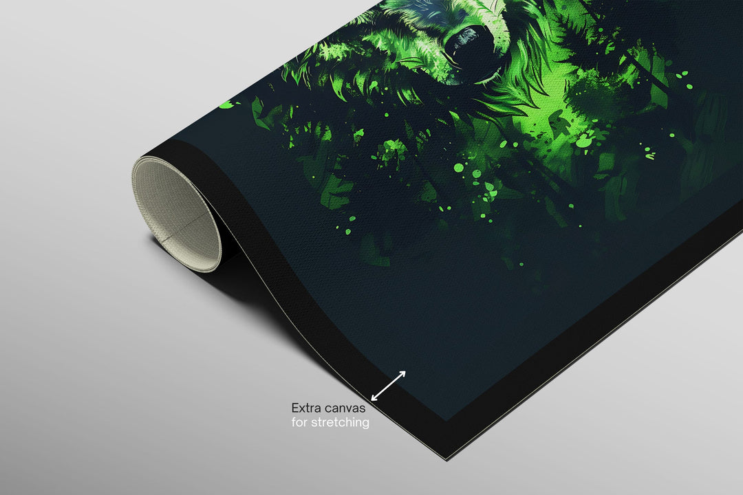 Forest Guardian — Haptic 3D Embossed + High-Gloss Lacquer Print Insigne Art Design