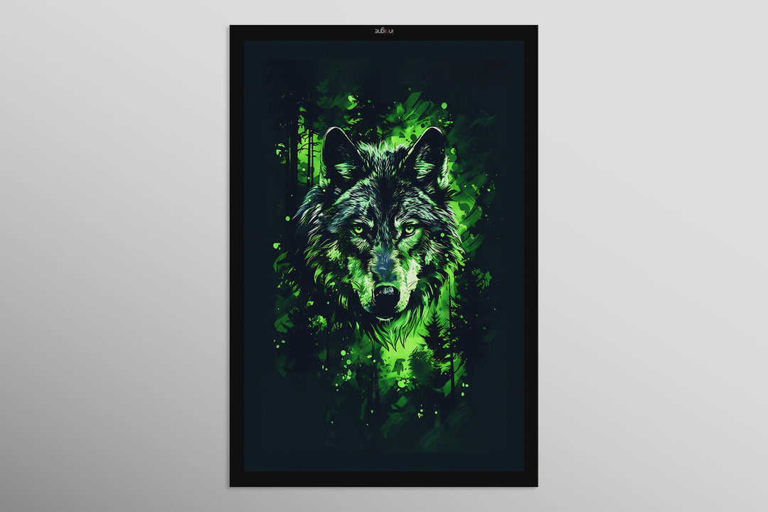 Forest Guardian — Haptic 3D Embossed + High-Gloss Lacquer Print Insigne Art Design