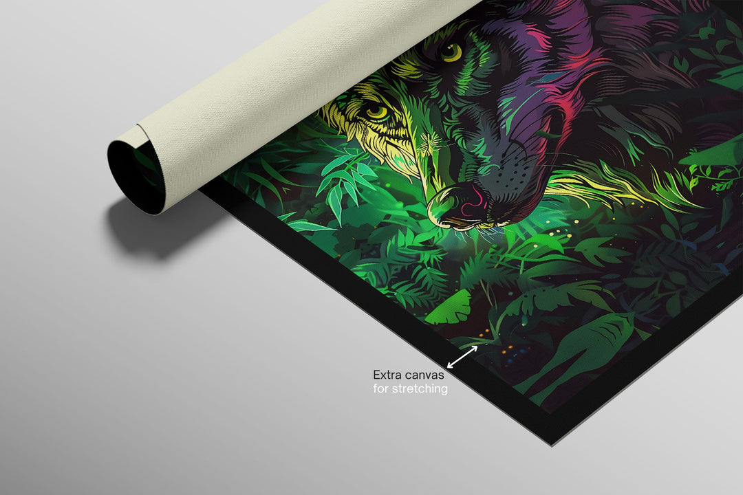 Neon Canopy Alpha — Haptic 3D Embossed + High-Gloss Lacquer Print Insigne Art Design