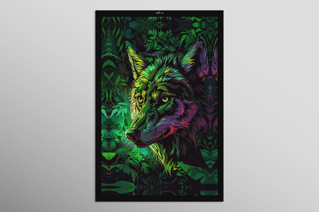 Neon Canopy Alpha — Haptic 3D Embossed + High-Gloss Lacquer Print Insigne Art Design
