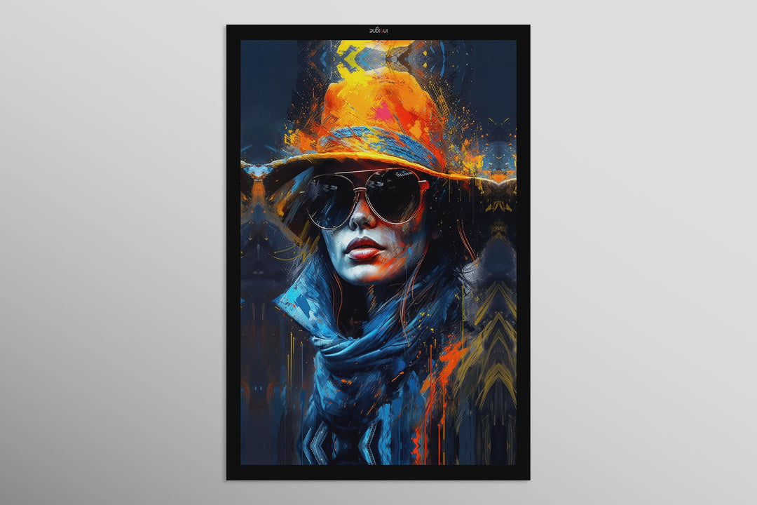 Brimlight Vogue — Haptic 3D Embossed + High-Gloss Lacquer Print Home &amp; Garden > Decor > Artwork > Posters, Prints, &amp; Visual Artwork Insigne Art Design
