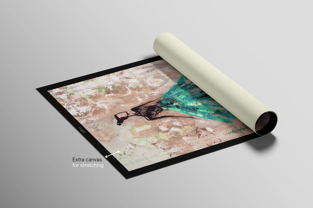 Jade Couture Muse — Haptic 3D Embossed + High-Gloss Lacquer Print Home &amp; Garden > Decor > Artwork > Posters, Prints, &amp; Visual Artwork Insigne Art Design