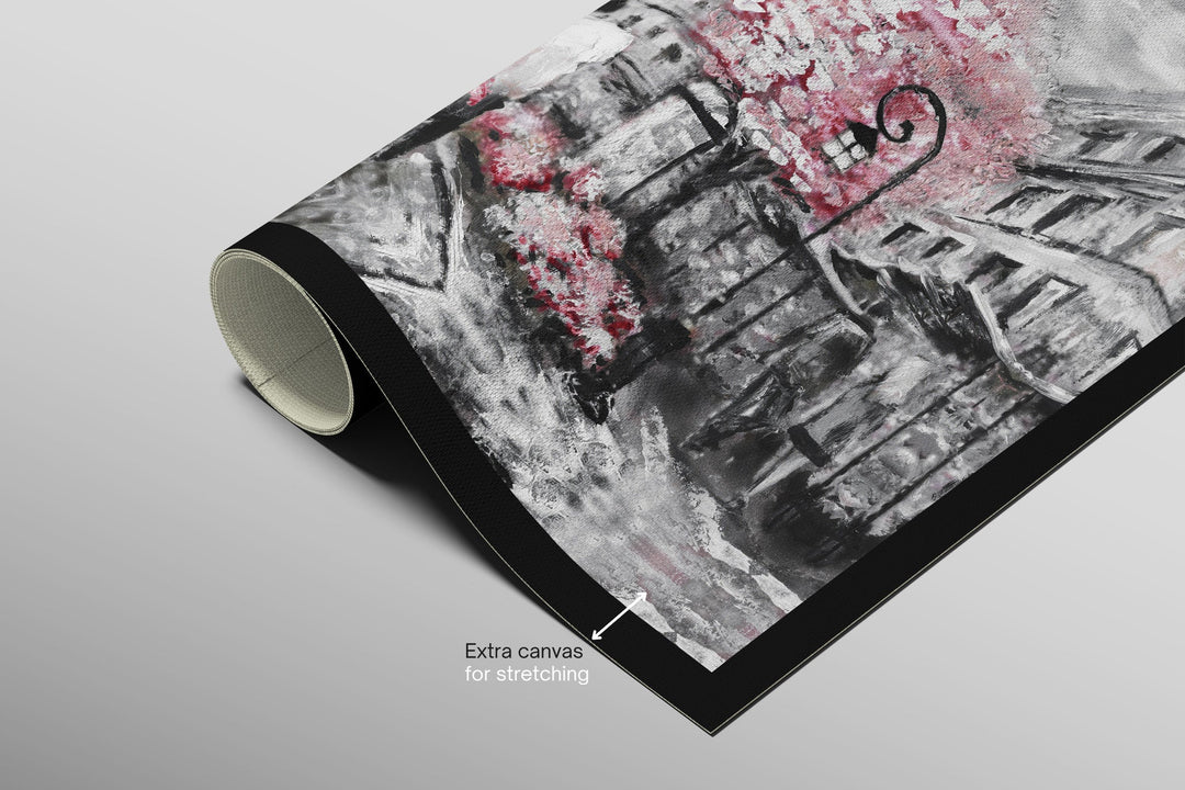Paris in Bloom — Haptic 3D Embossed + High-Gloss Lacquer Print Home &amp; Garden > Decor > Artwork > Posters, Prints, &amp; Visual Artwork Insigne Art Design