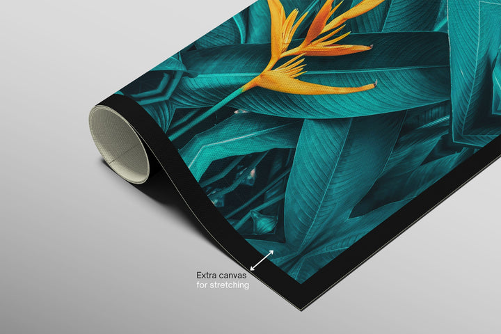 Teal Canopy Flame — Haptic 3D Embossed + Gloss Lacquer Print Home &amp; Garden > Decor > Artwork > Posters, Prints, &amp; Visual Artwork Insigne Art Design