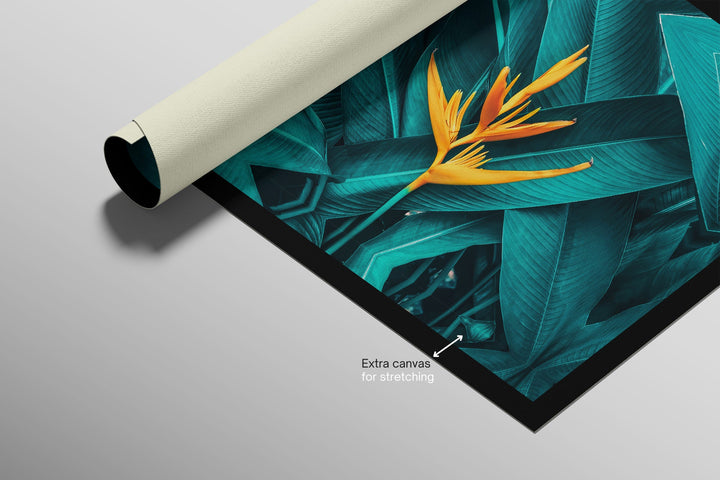 Teal Canopy Flame — Haptic 3D Embossed + Gloss Lacquer Print Home &amp; Garden > Decor > Artwork > Posters, Prints, &amp; Visual Artwork Insigne Art Design