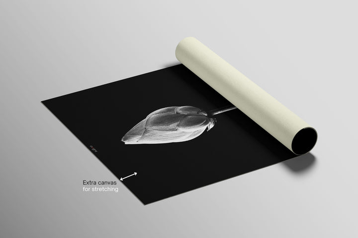 Noir Bloom Radiance — Haptic 3D Embossed + High-Gloss Lacquer Print Home &amp; Garden > Decor > Artwork > Posters, Prints, &amp; Visual Artwork Insigne Art Design