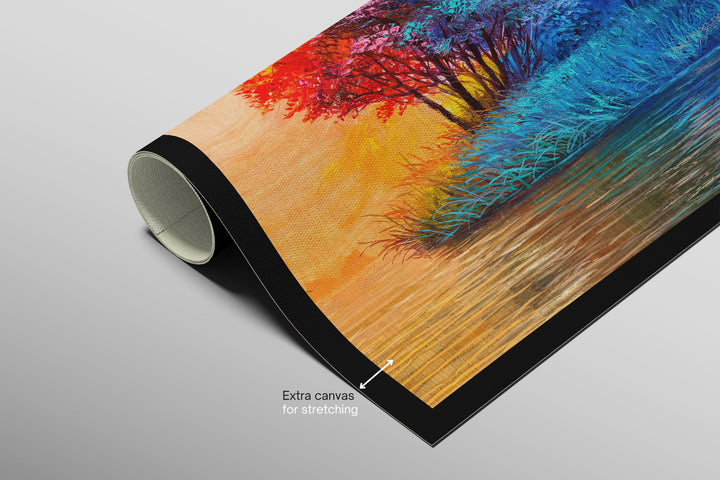 Crimson Frost Solitude — 3D Haptic Embossed High-Gloss Luxury Wall Art Wall Decoration Insigne Art Design