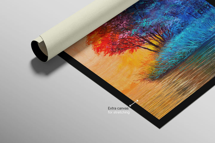 Crimson Frost Solitude — 3D Haptic Embossed High-Gloss Luxury Wall Art Wall Decoration Insigne Art Design