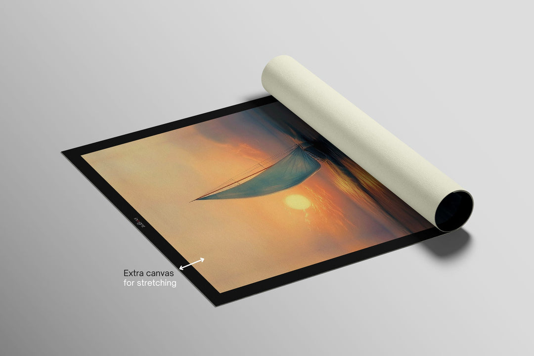 Azure Voyage: Golden Horizon — 3D Haptic Embossed High-Gloss Luxury Wall Art Insigne Art Design