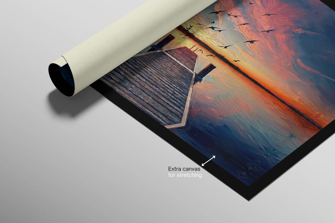 Twilight Pier Sojourn — 3D Haptic Embossed High-Gloss Luxury Wall Art Home &amp; Garden > Decor > Artwork > Posters, Prints, &amp; Visual Artwork Insigne Art Design
