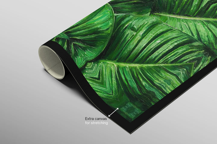 Verdant Tropics Infusion — 3D Haptic Embossed High-Gloss Luxury Wall Art Home &amp; Garden > Decor > Artwork > Posters, Prints, &amp; Visual Artwork Insigne Art Design